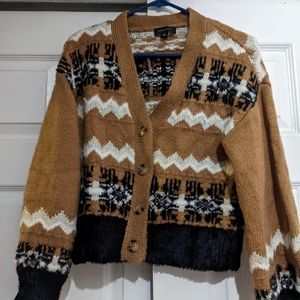 Ann Taylor Fair isle cardigan